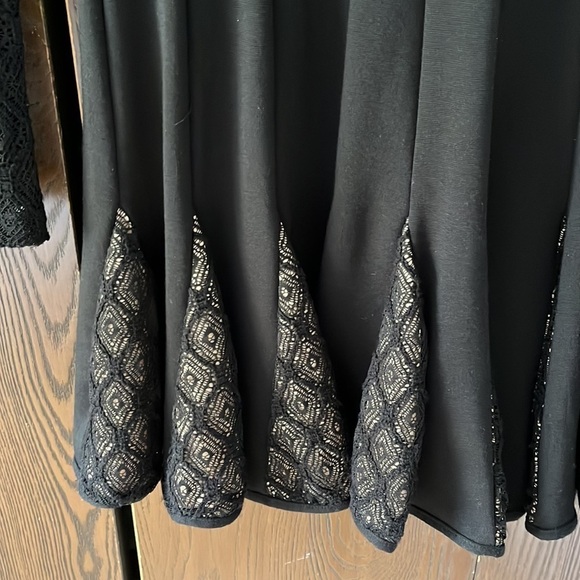 Catherine Malandrino long sleeved black cocktail dress. Size 2 - Picture 7 of 8